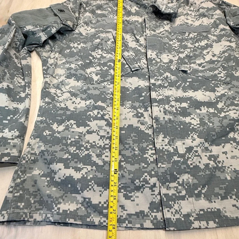 US‎ Army ACU Combat Uniform Coat UCP Digital Camo Large Long Ripstop Jacket